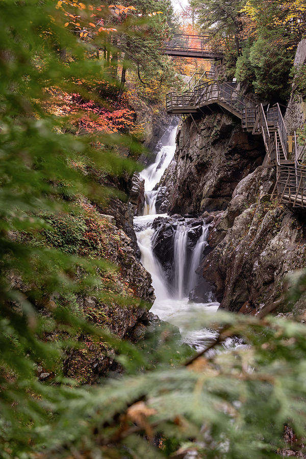 High Falls Gorge #2 Photograph by Dave Niedbala
