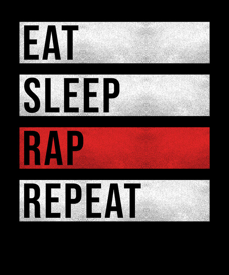 Hip Hop Rap Rapper Old School Digital Art by Manuel Schmucker - Pixels