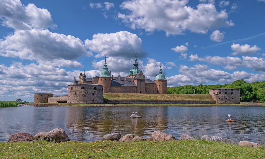 Historical castle in Kalmar by day, Sweden #2 Photograph by Elenarts - Elena Duvernay photo