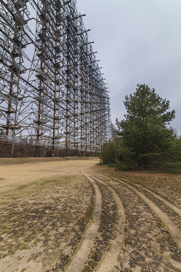 Horizon radar station Arc (Duga). Chernobyl zone #2 Photograph by Anton Petrus