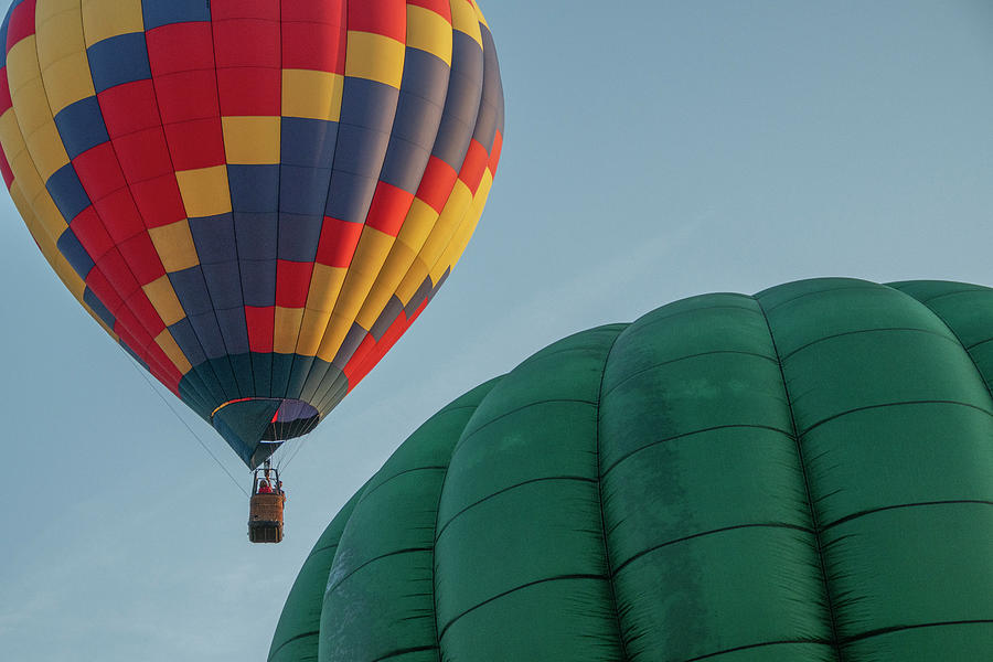 Hot Air Balloons #3 Photograph by Carolyn Hutchins