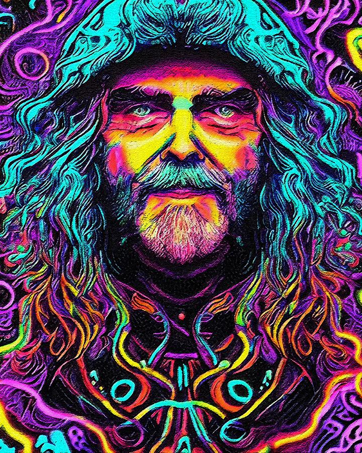 Hypnotic Illustration Of Billy Connolly Digital Art by Edgar Dorice ...