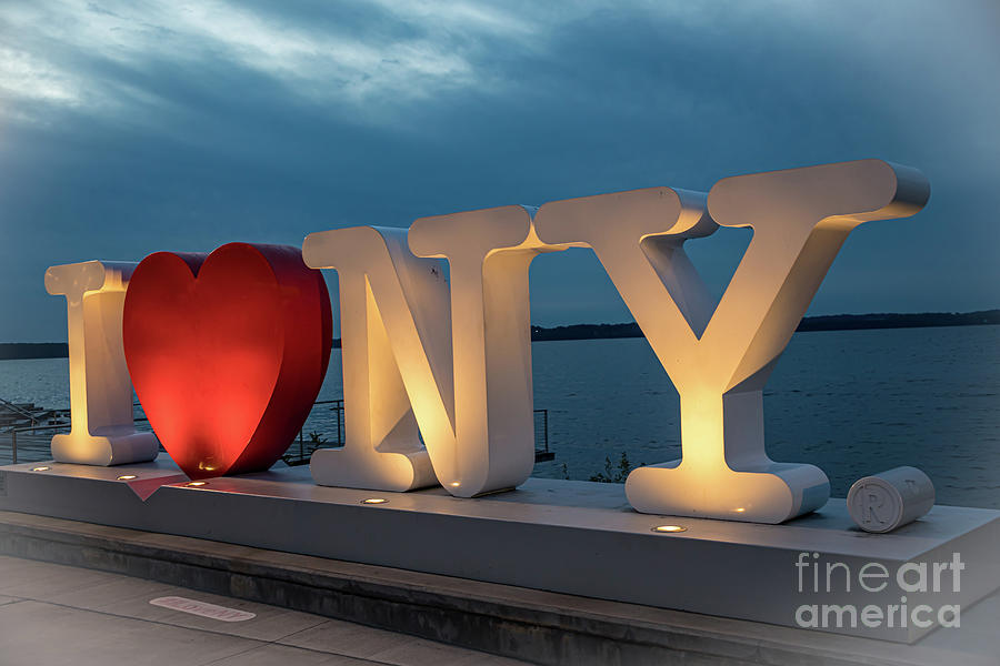 I Love NY #2 Photograph by William Norton