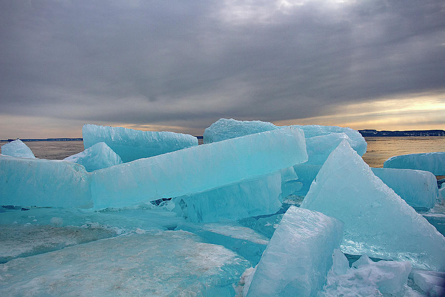 Ice Blue Photograph by Ted Tiboni - Fine Art America