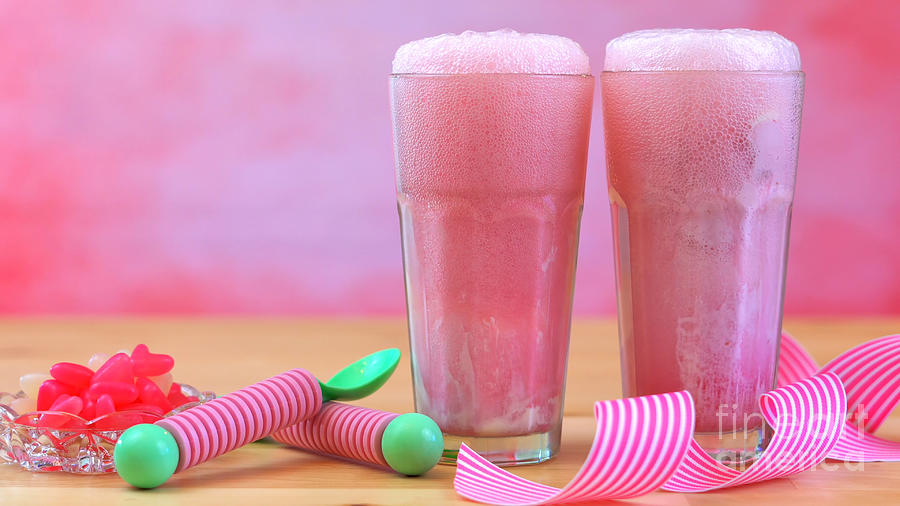 Cool Photograph - Ice cream soda floats #2 by Milleflore Images