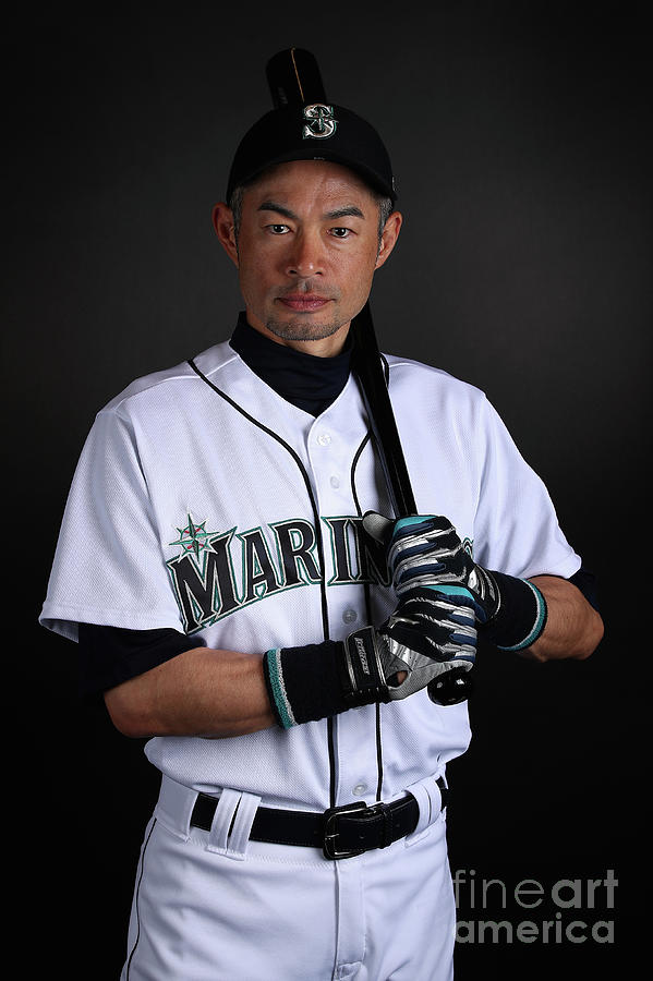 Ichiro Suzuki Photograph by Christian Petersen Ichiro Suzuki Photograph by Christian Petersen