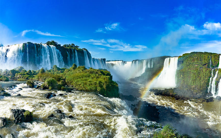 Iguazú Falls or Iguaçu Falls. #2 Photograph by CRMacedonio