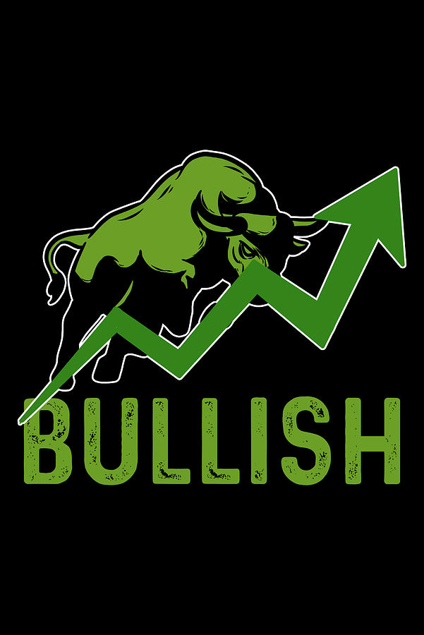 Im Feeling Bullish Stock Market Trader Capitalism Painting by Amango ...