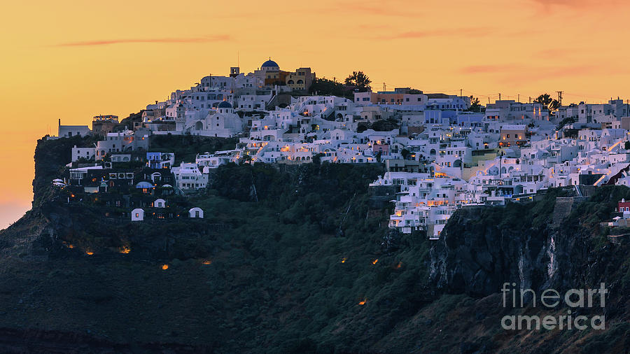 Imerovigli, Santorini, Greece #2 Photograph by Henk Meijer Photography