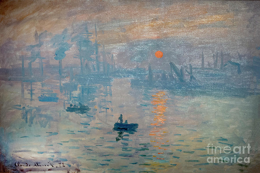 Claude Monet Impression Sunrise