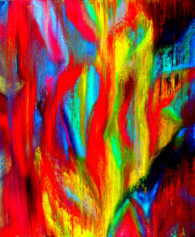 Inspire Experiment #2 Painting by Stan Hamilton