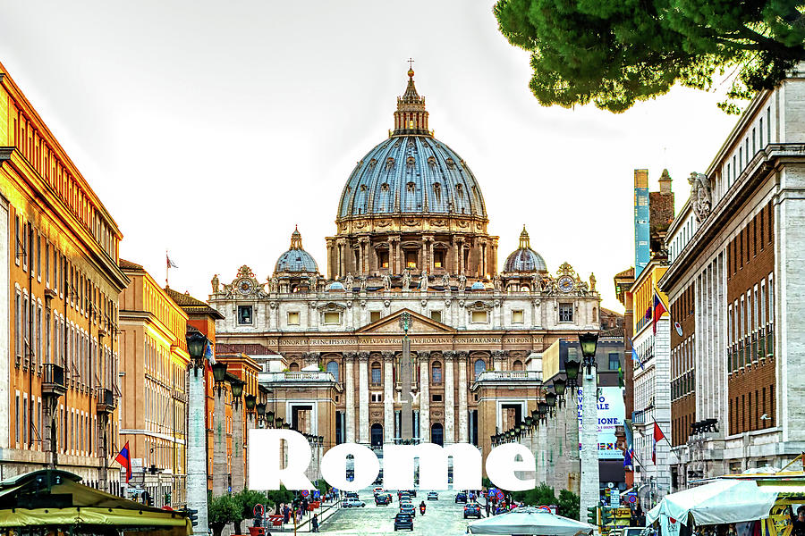 Italy, Rome #3 Photograph by John Seaton Callahan