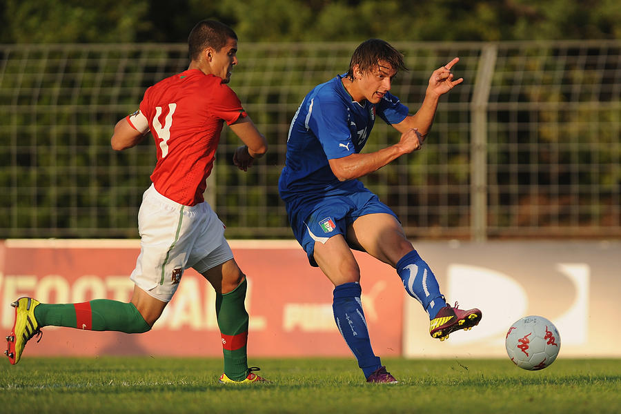 Italy v Portugal - Toulon U21 Tournament #2 Photograph by Valerio Pennicino