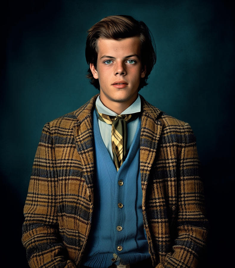 Jack  Nicholson  As  High  School  Fashion  Model   By Asar Studios Painting