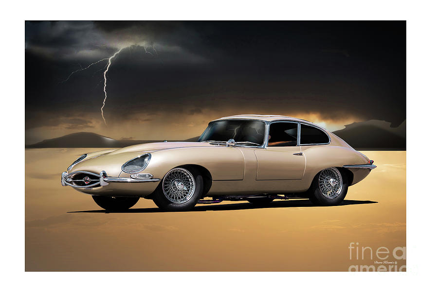 Jaguar E-Type Coupe #2 Photograph by Dave Koontz
