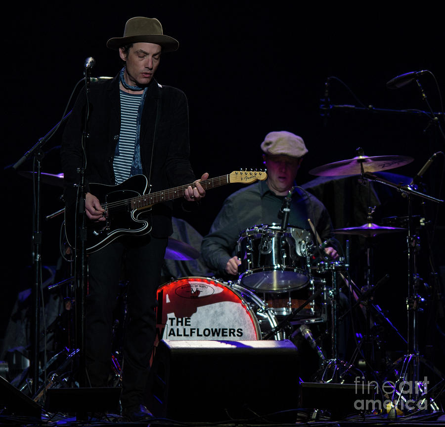 Jakob Dylan with The Wallflowers #2 Photograph by David Oppenheimer