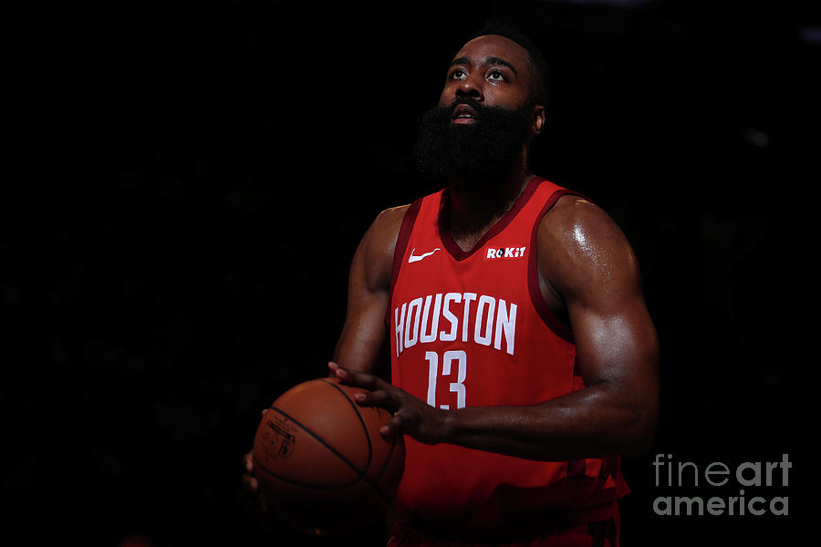 James Harden #2 Photograph by Nathaniel S. Butler