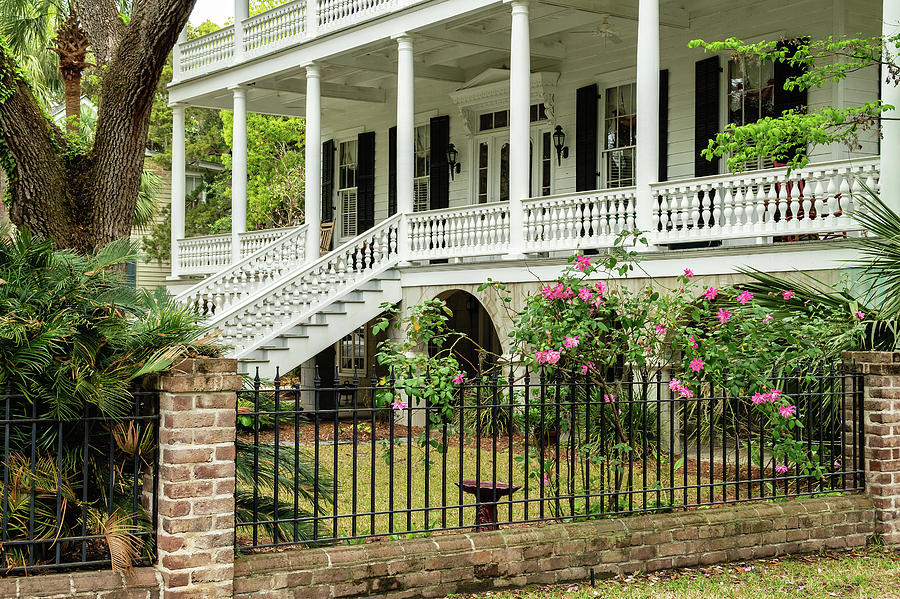 James Rhett House, Beaufort, South Carolina #2 Photograph by Dawna Moore Photography