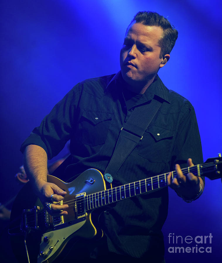 Jason Isbell with The 400 Unit #2 Photograph by David Oppenheimer