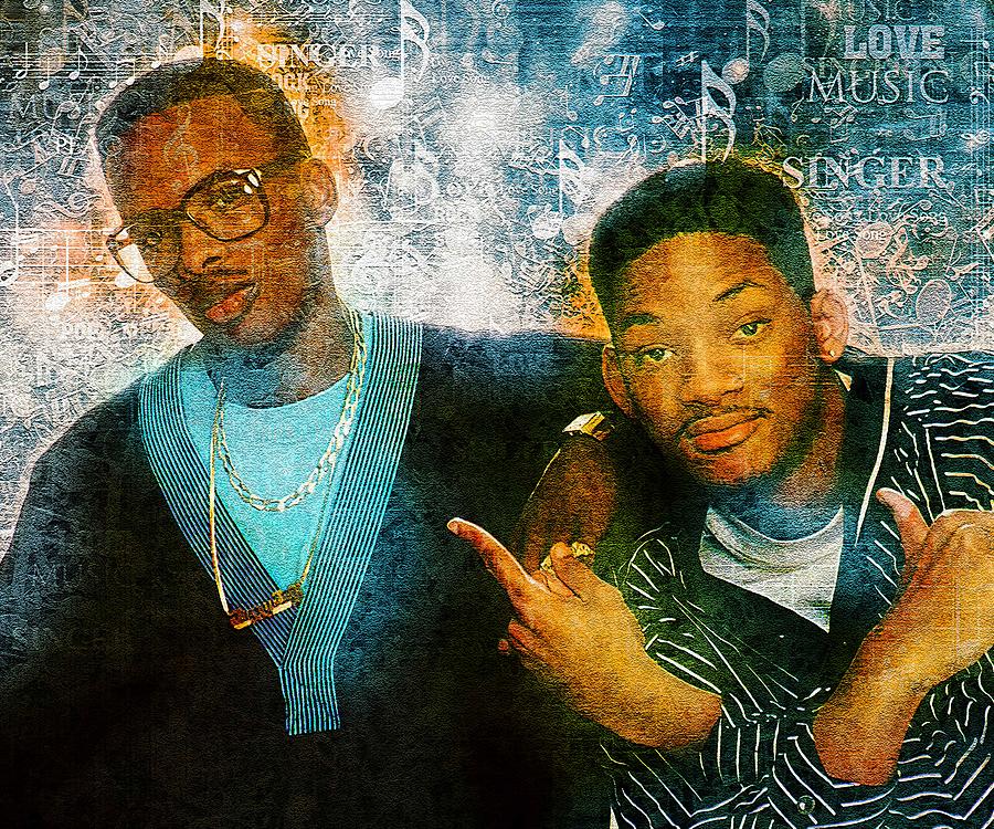 Jazzy Jeff Dj Fresh Prince The American Hip Hop Duo Dj Jazzy Jeff And ...