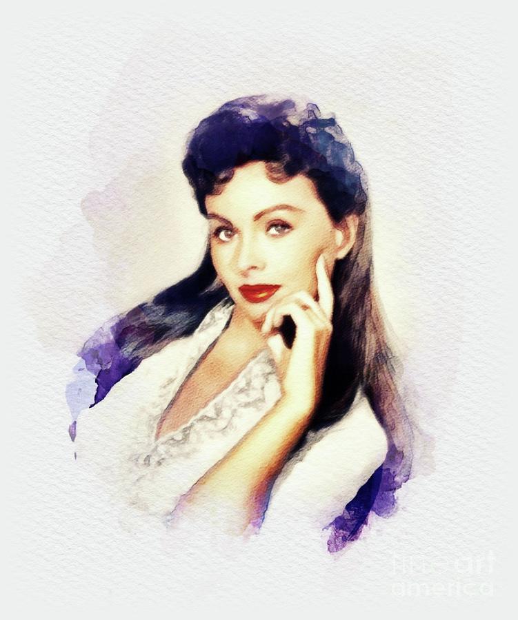 Jeanne Crain, Movie Legend Digital Art by Esoterica Art Agency - Fine ...