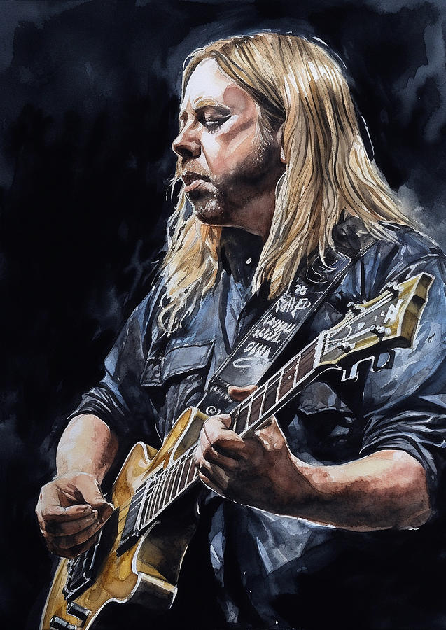 Jeff Hanneman Digital Art by Dieu Vuong Kha - Fine Art America