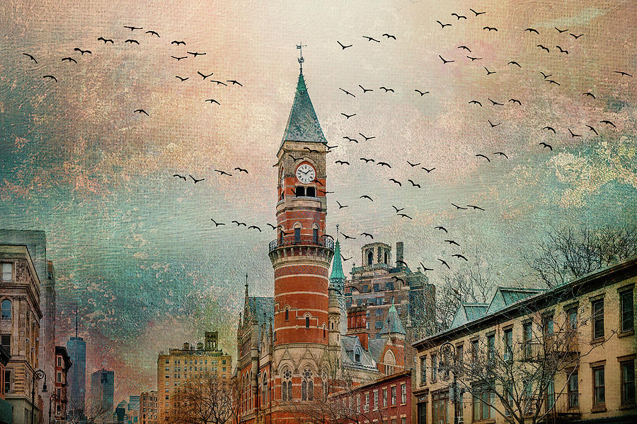 Jefferson Market Library Clock Tower #2 Photograph by Cate Franklyn