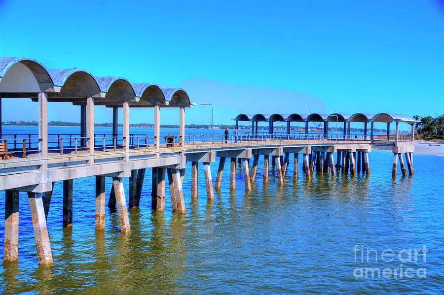 Jekyll Island Fishing Pier Photograph By Paul Lindner Pixels