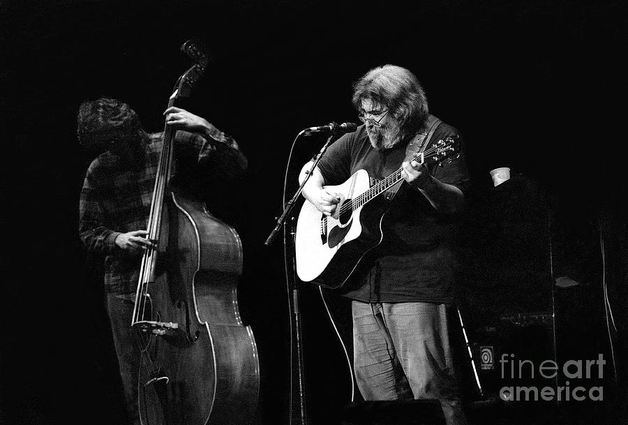 Jerry Garcia and Rob Wasserman Photograph by Concert Photos - Fine Art ...