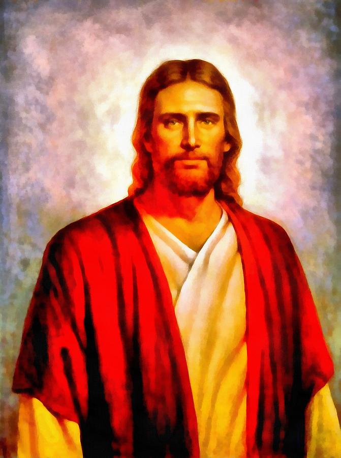 Jesus Christ Digital Art by John Huizenga