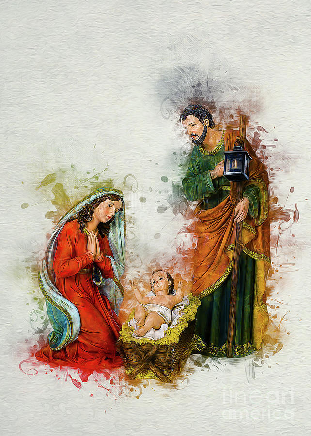Jesus Is Born Painting
