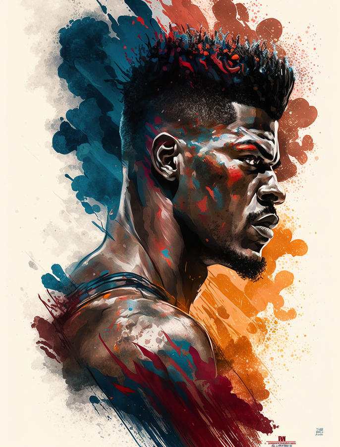 Jimmy Butler Digital Art by Thuy Dinh Thi - Fine Art America