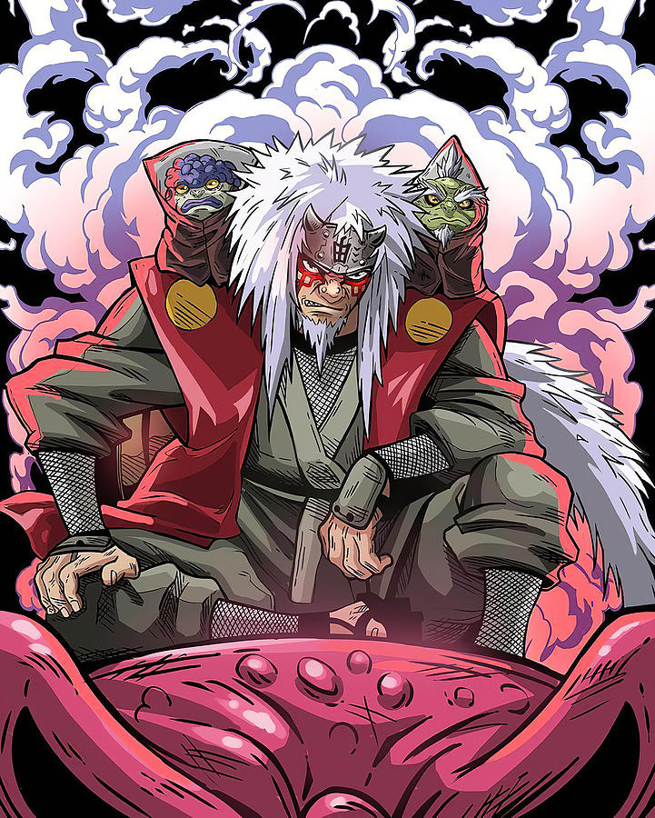 Jiraiya Digital Art by Lac Lac - Pixels