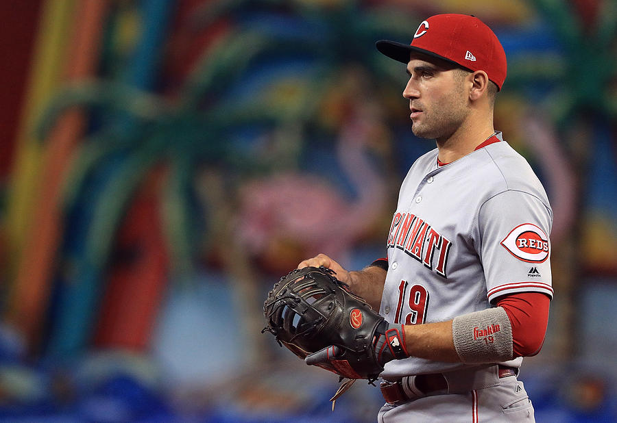 Joey Votto #2 Photograph by Mike Ehrmann