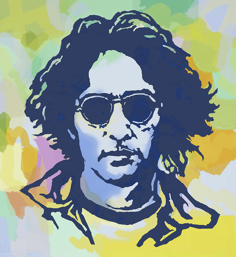 John Lennon - Pop Art Poster Mixed Media By Kim Wang