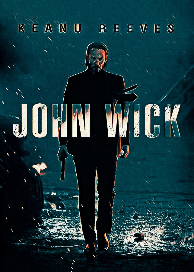 John Wick Digital Art by Paul Stokinger