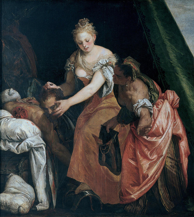 Veronese Painting - Judith and Holofernes  #2 by Paolo Veronese