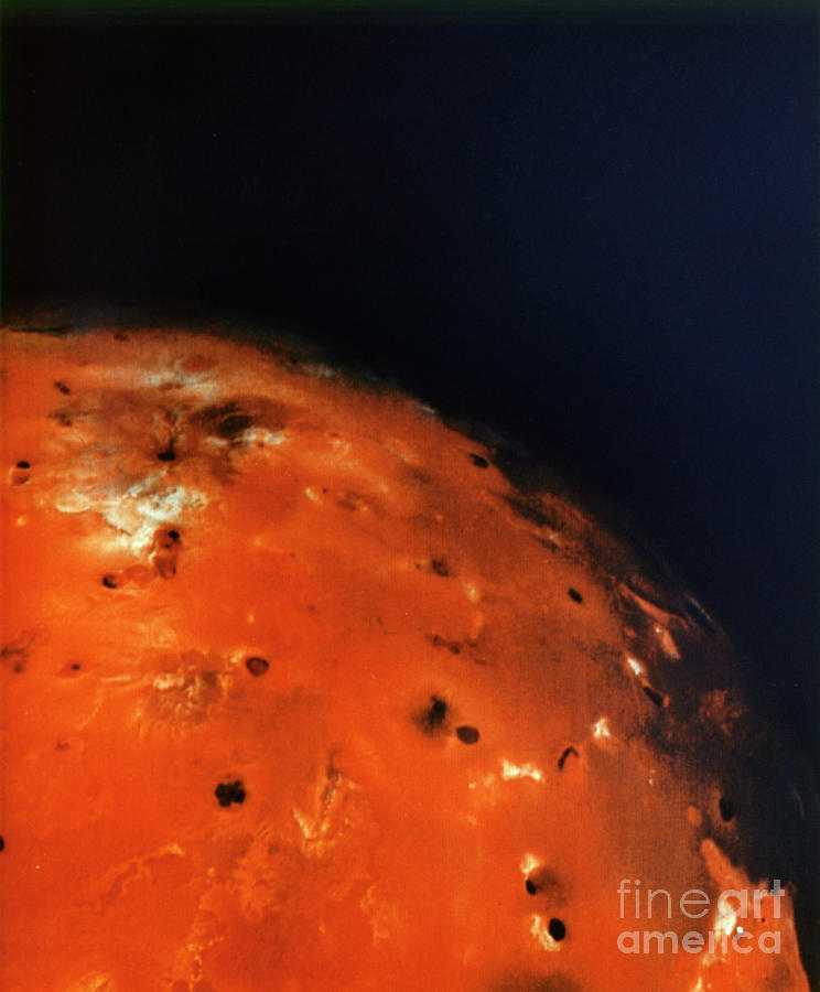 Jupiter - Io, 1979 #2 Photograph by Granger