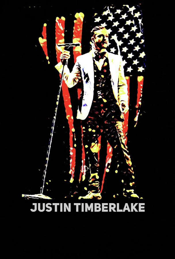 Justin Timberlake Painting - Justin Timberlake  #2 by Vanessa Sisk