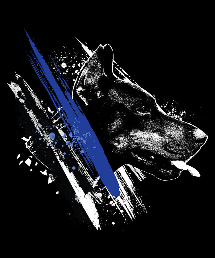 K9 Dog Police Officer German Shepherd Apparel Thin Blue Line Gift
