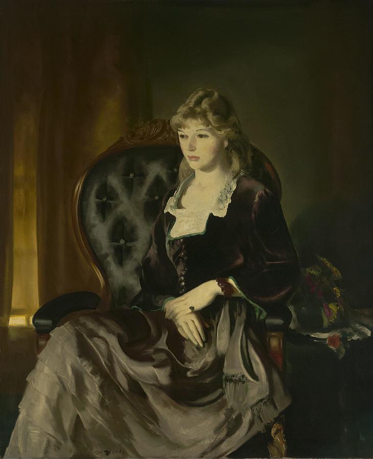 Portrait Painting - Katherine Rosen #3 by George Bellows