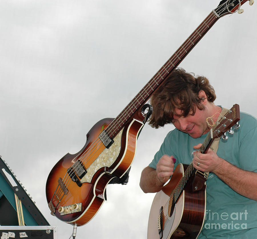 Keller Williams Performing at Langerado Music Festival #2 Photograph by David Oppenheimer