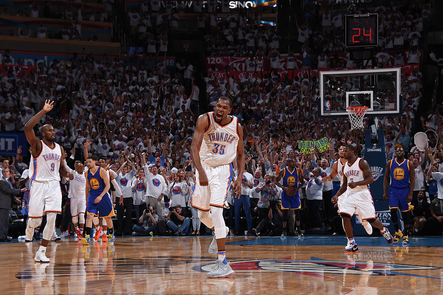 Kevin Durant #2 Photograph by Andrew D. Bernstein