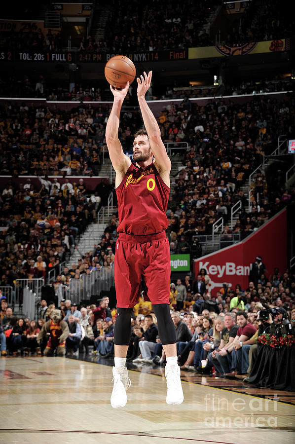 Kevin Love Photograph by David Liam Kyle