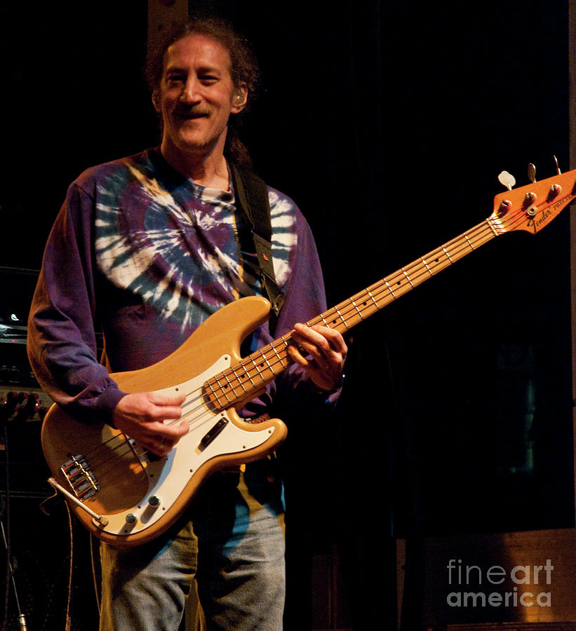 Kevin Rosen with Dark Star Orchestra at Mighty High Festival #2 Photograph by David Oppenheimer