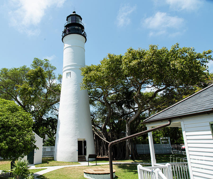 Key West Lighthouse Key West Florida #1 Photograph by Wayne Moran