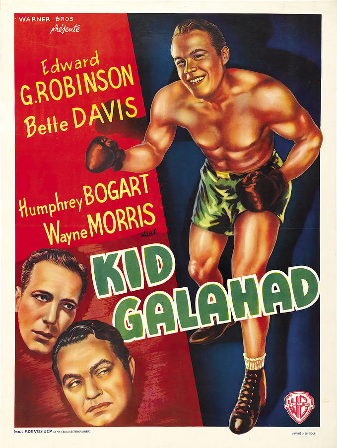 Kid Galahad - 1937 Mixed Media by Movie World Posters