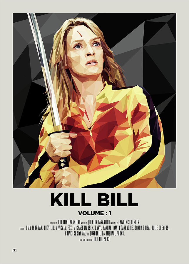 Kill Bill #2 Digital Art by Art Nesia - Pixels