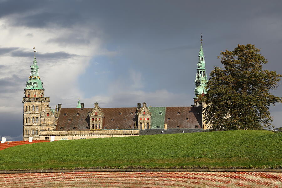 Kronborg Castle - UNESCO Worlds Heritage Site in Elsinore, Denmark #2 Photograph by Pejft