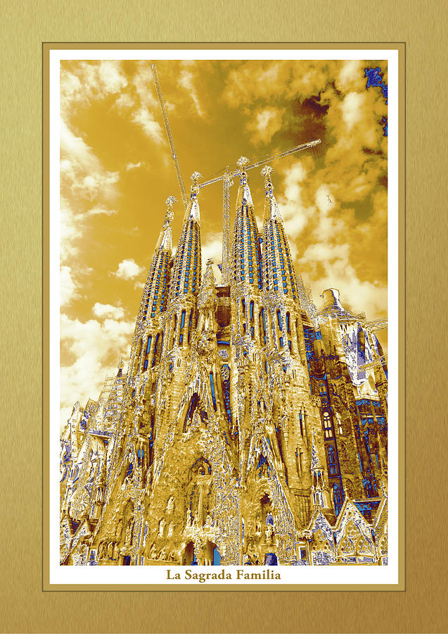 La Sagrada Familia Digital Art by Miltos Poulos - Fine Art America